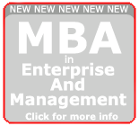 East London College MBA programme!